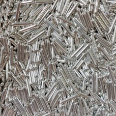 Suikerstaafjes metallic zilver 65g